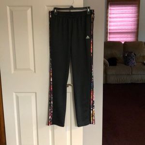 Adidas grey workout pants